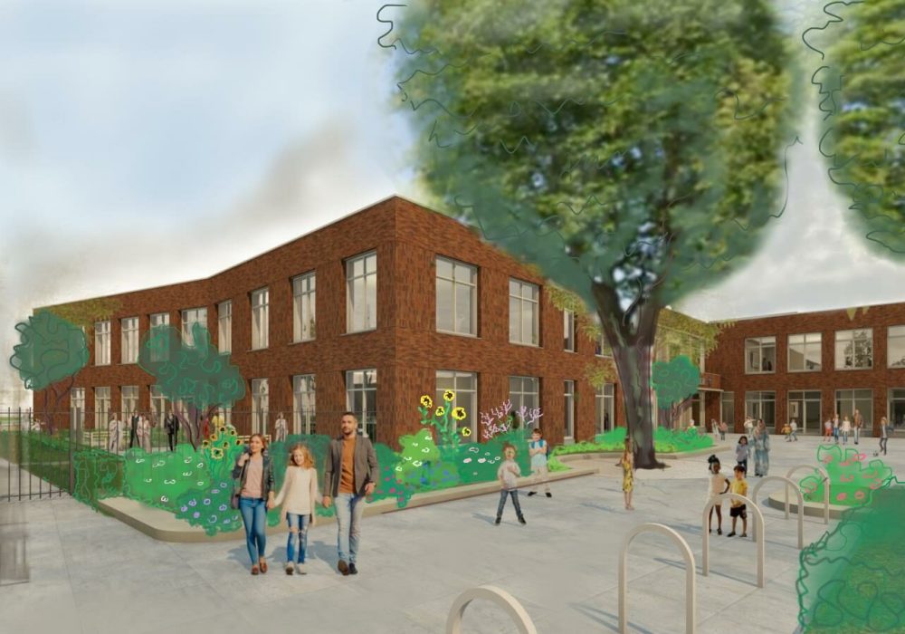 De Plevier schetsontwerp